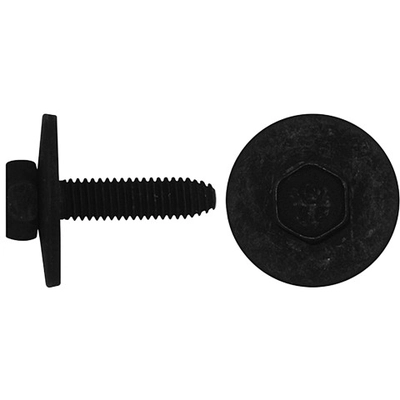 PAPCO - 245-408 - M6-1 x 25mm INDT HX Washer Body Bolt pa1