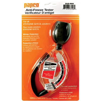 PAPCO - 263-999 - Anti Freeze Tester Card pa1