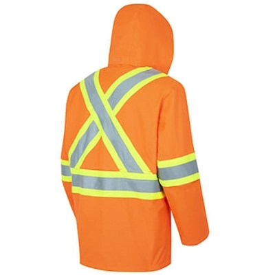 PIONEER - V1083150L - Safety Parka with Reflective Tape 3-in-1 pa3