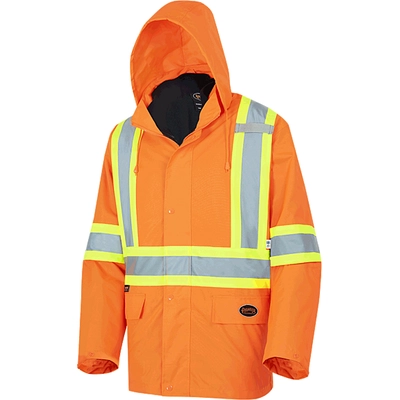 PIONEER - V1083150L - Safety Parka with Reflective Tape 3-in-1 pa4