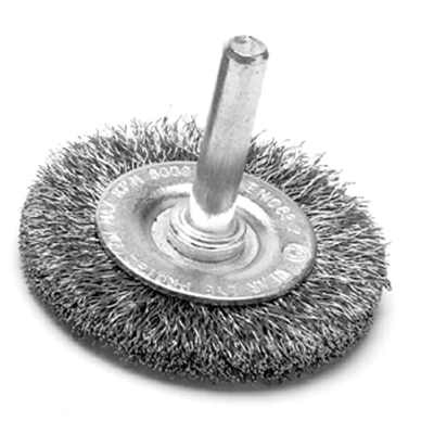 PERFORMANCE TOOL - W1222 - 2" Fine Steel Crimped Wheel Brush pa1