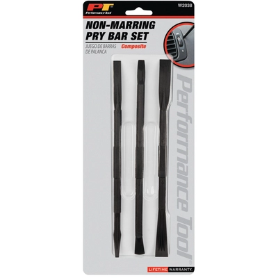 PERFORMANCE TOOL - W2038 - Lightweight Mini Pry Bar Set pa2