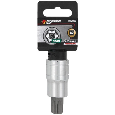 PERFORMANCE TOOL - W32960 - 1/2" Dr. T60 TR Star Bit Socket pa2