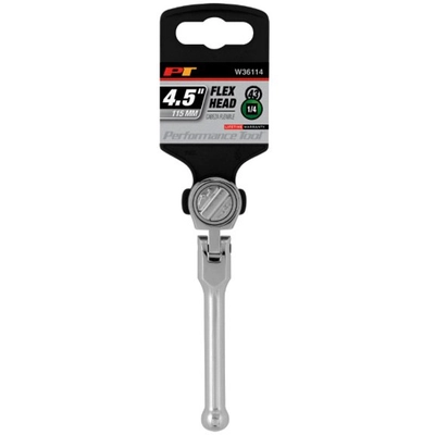 PERFORMANCE TOOL - W36114 - 1/4" Dr. Stubby Flex Ratchet pa2