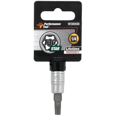 PERFORMANCE TOOL - W36930 - 1/4" Dr. T30 TR Star Bit Socket pa2