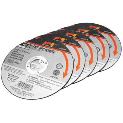 PERFORMANCE TOOL - W50008 - 4-1/2 Inch x 1/16 Inch Cut Off Wheel pa1