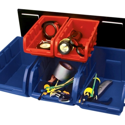 PERFORMANCE TOOL - W5190 - 10 Bin Wall Mount Storage Rack pa2