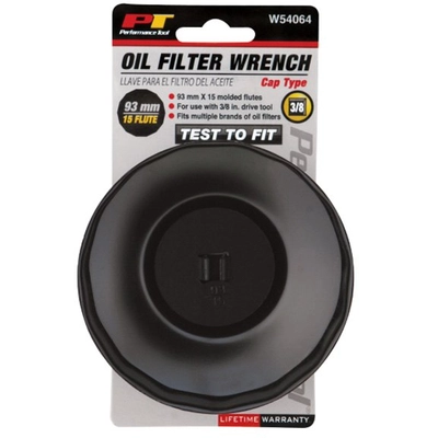 PERFORMANCE TOOL - W54064 - Filter Cap Wrench 93mm 15 Flute pa2