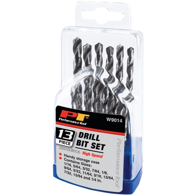 PERFORMANCE TOOL - W9014 - HSS Drill Bit Set pa1