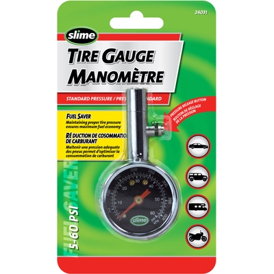 SLIME - 24031 - Dial Tire Pressure Gauge pa1