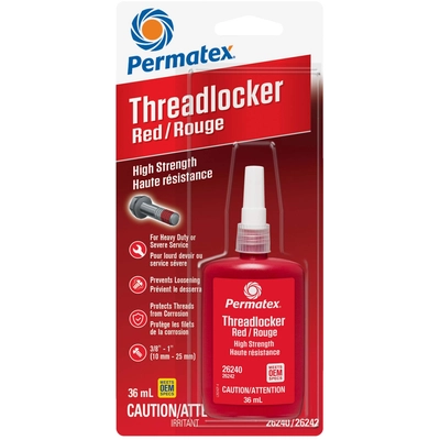 PERMATEX - 26242 - High-Strength 262 Threadlocker pa4