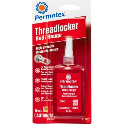 PERMATEX - 27142 - Threadlocker Red pa6