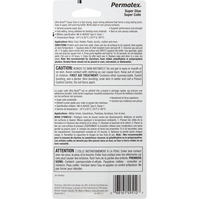 PERMATEX - 49512 - Super Glue pa4