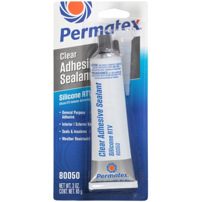PERMATEX - 59103 - Clear RTV Silicone Adhesive Sealant pa1
