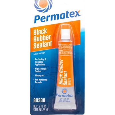 PERMATEX - 80338 - Black Rubber Sealant pa4