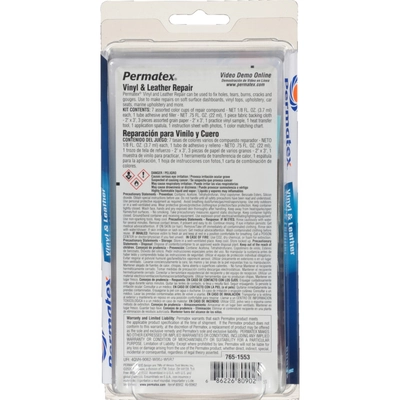 PERMATEX - 80902 - VIinyl Leather Repair Kit pa3
