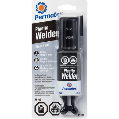 PERMATEX - 84126 - Plastic Welder Black Epoxy pa2