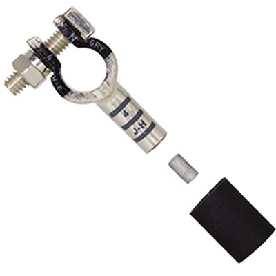 PICO OF CANADA - 7203-91 - 4 AWG Negative Solder & Seal Straight Barrel Terminal Combo Pack pa1