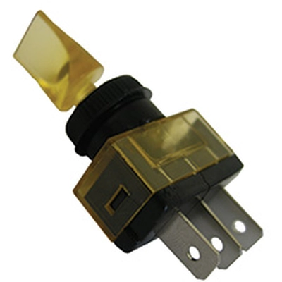 PICO OF CANADA - 9407-7-11 - 16A 12V On-Off Duckbill Illuminated Switch - Amber pa1