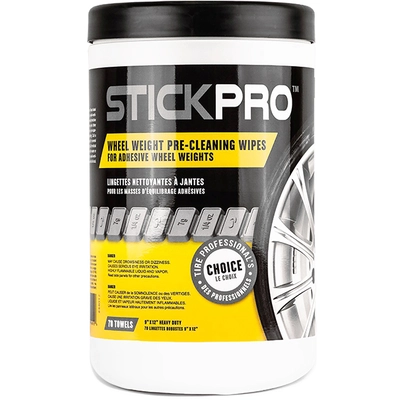 PLOMBCO - 44012 - Wheel Weight Pre-Cleaning Wipes pa1