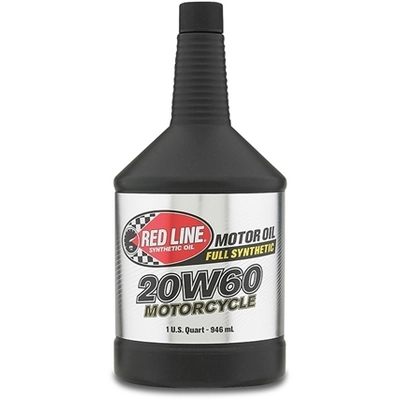 REDLINE - 12604 - 20W60 Motorcycle Oil pa1