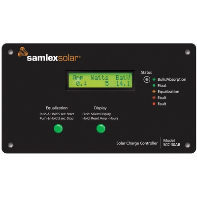 SAMLEX SOLAR - SCC-30AB - Charge Controller pa1
