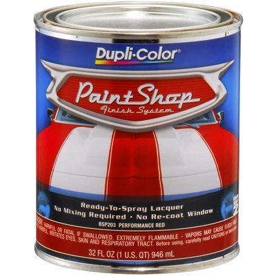 DUPLI-COLOR - CBSP203 - Finish System Base Coat Performance Red pa1
