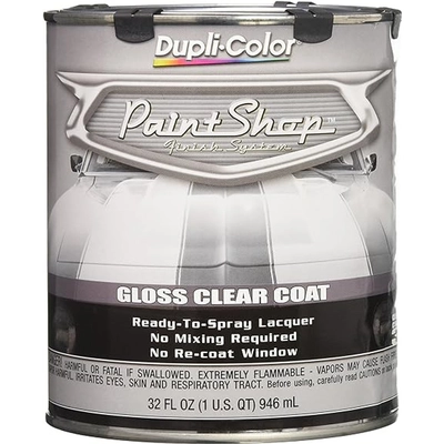 DUPLI-COLOR - CBSP300 - Finish System Clear Top Coat Gloss Clear pa1