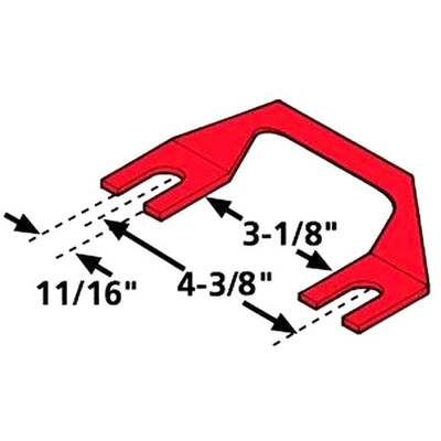 SPECIALTY PRODUCTS COMPANY - 35041 - Dual Slot Alignment Toe/Thrust Shims pa1