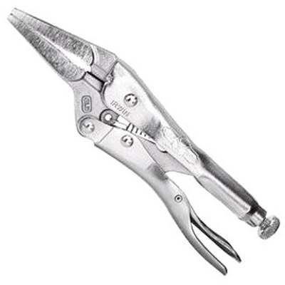 IRWIN - 1402L3 - 6" Metal Handle Long Nose Jaws Locking Pliers pa1