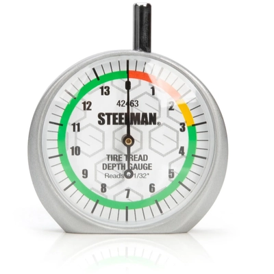 STEELMAN PRO - 42463 - Dial-Type Color-Coded Tread Depth Gauge pa1