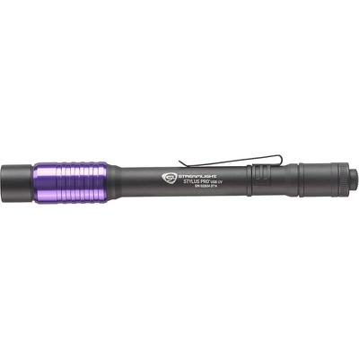 STREAMLIGHT - 66148 - Stylus Pro USB UV Rechargeable Pen Light with 120V AC Adapter pa3