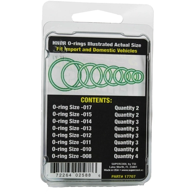 SUPERCOOL - 17707 - O-Ring Assortment pa2