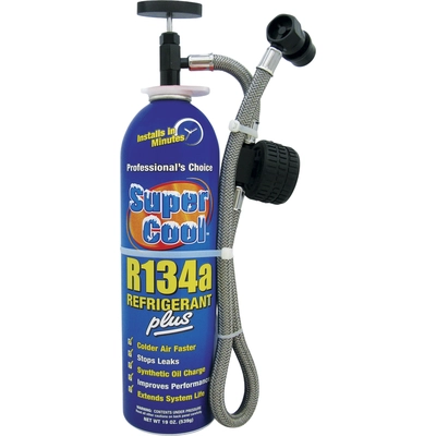 SUPERCOOL - 64823 - Plus 19oz with Heavy Duty Charging Hose & Gauge pa2