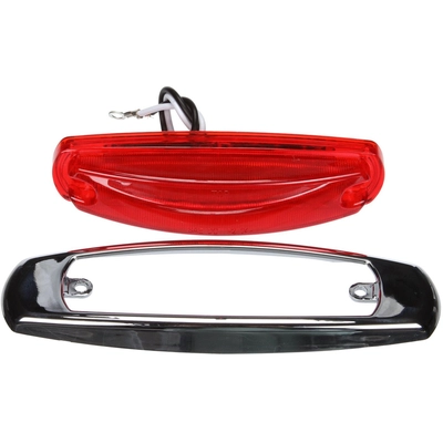 TRUCK LITE - 2673 - Signal-Stat Series 1"x4" Red Rectangular Bolt-on Mount LED Clearance Marker Light pa2