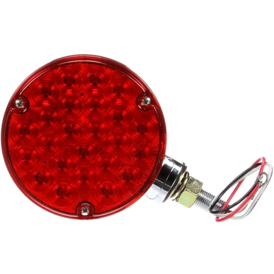 TRUCK LITE - 2751 - Signal-Stat Series 4.5" Single Face Red Round Stud Mount LED Tail Light pa1
