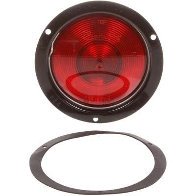TRUCK LITE - 80334R - 80 Series 4" Red Round Flange Mount Combination Tail Light pa2