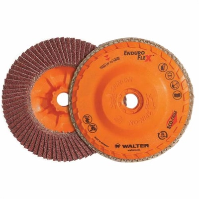WALTER SURFACE TECHNOLOGIES - 06B504 - Close Spin-On Coated Flap Disc pa1