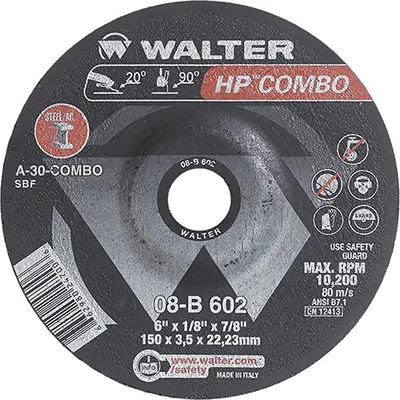WALTER SURFACE TECHNOLOGIES - 08B602 - Depressed Center Combination Wheel pa1