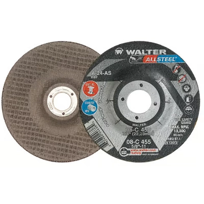 WALTER SURFACE TECHNOLOGIES - 08C450 - 4-1/2" X 1/4" Grinding Wheels pa1