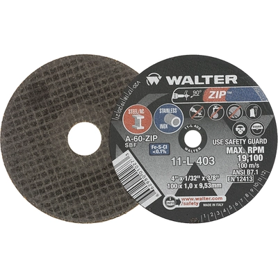 WALTER SURFACE TECHNOLOGIES - 11L403 - Cut-Off Wheel pa1