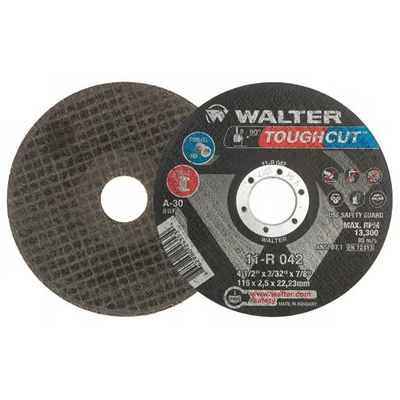 WALTER SURFACE TECHNOLOGIES - 11R042 - 4-1/2" x 3/32 Cut-Off Wheel pa1
