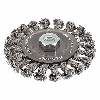 WALTER SURFACE TECHNOLOGIES - 13W451 - 4.5" x 5/8-11 Wheel Brush pa1