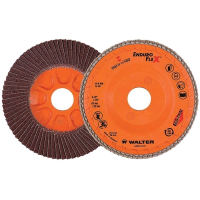 WALTER SURFACE TECHNOLOGIES - 15R512 - 5" x 7/8 Enduro-Flex Flap Disc pa4