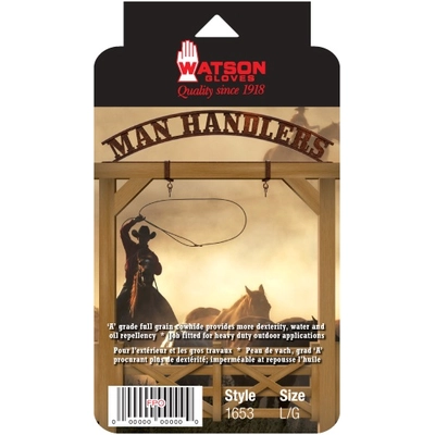 WATSON GLOVES - 1653L - Man Handlers Gloves pa2
