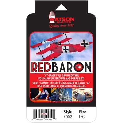 WATSON GLOVES - 4002L - Red Baron Gloves pa1