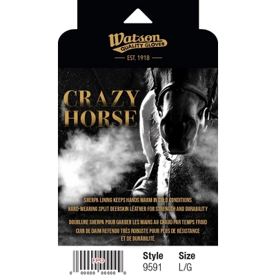 WATSON GLOVES - 9591XL - Crazy Horse Gloves pa1