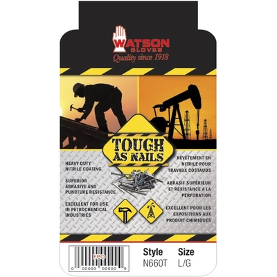 WATSON GLOVES - N660TL - Tough As Nails Gloves pa1