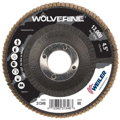 WEILER - 31346 - Abrasive Flap Disc pa4