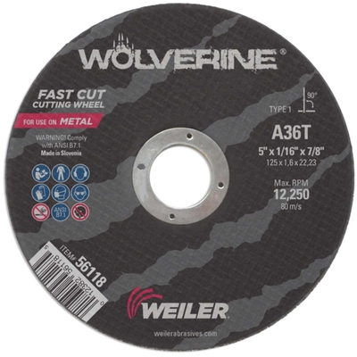 WEILER - 56118 - Cut-Off Wheel pa2